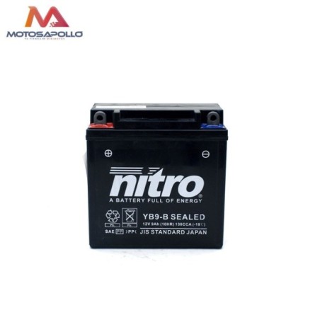 Batería AGM gel 12V-9Ah Nitro Roanracing.com