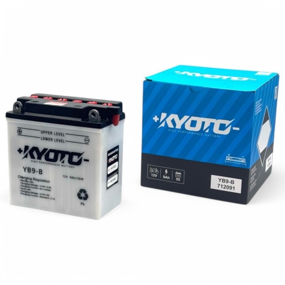 Batería 12V-9AH YB9-B KYOTO - Roanracing.com