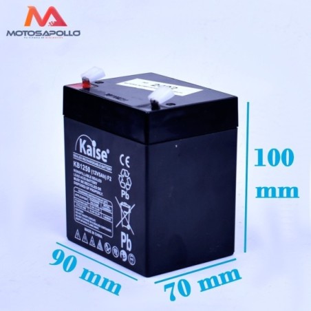 BATERIA PLOMO-ACIDO 12V-5AH KAISE