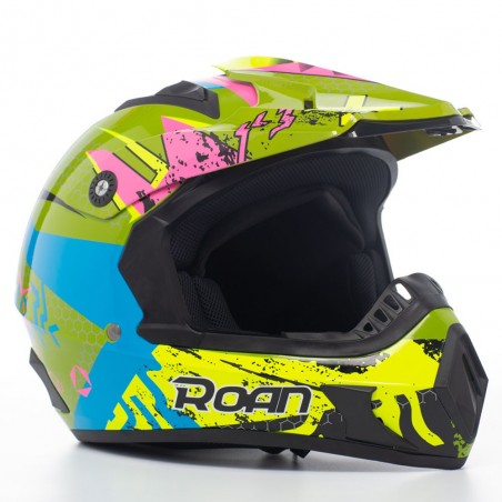 Casco de motocross ROAN MX530 para adulto - Roanracing.com
