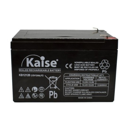 Kaise batería 12v 12ah plomo ácido - 1