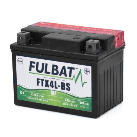 Batería 12V-4.2AH Fulbat FTX4L-BS AGM - Roanracing.com