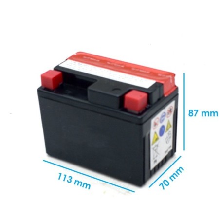 Batería 12v 3ah quads - pit bikes - Roanracing.com