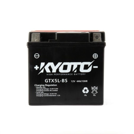 Batería12V-4AH Kyoto GTX5L-BS AGM - Roanracing.com