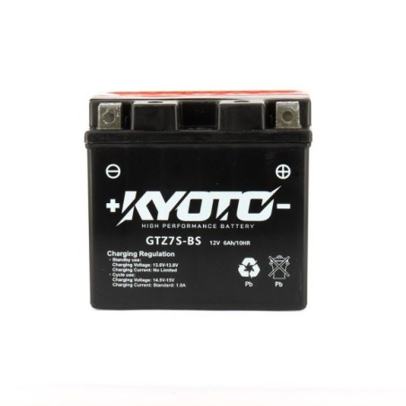 Batería 12V-6AH KYOTO GTZ7S-BS AGM - Roanracing.com