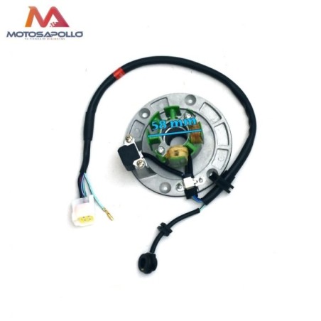 Encendido 2 bobinas con base Zongshen pit bike 155cc Roanracing.com