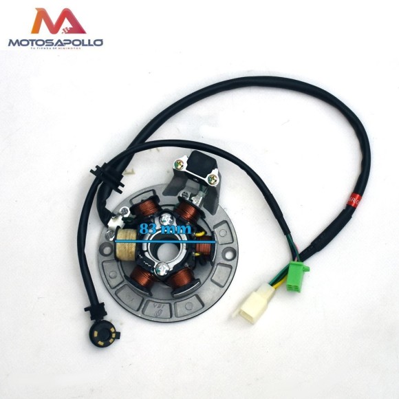 Encendido 6 bobinas 83Ø con base Zongshen pit bike Roanracing.com