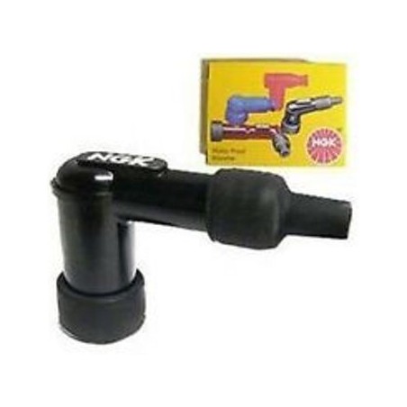 Pipa bujia NGK LD05F negra