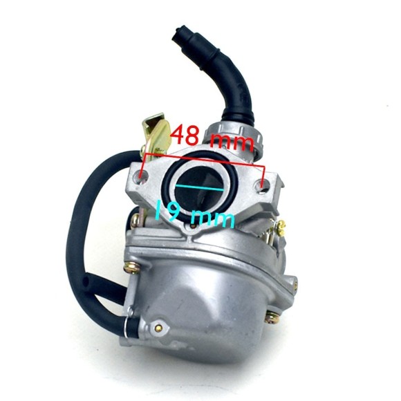 Carburador 19 mm HS Pit bike - Motosapoll.com