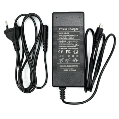 CARGADOR BATERIA MACHO 42V-2AH PATINETE