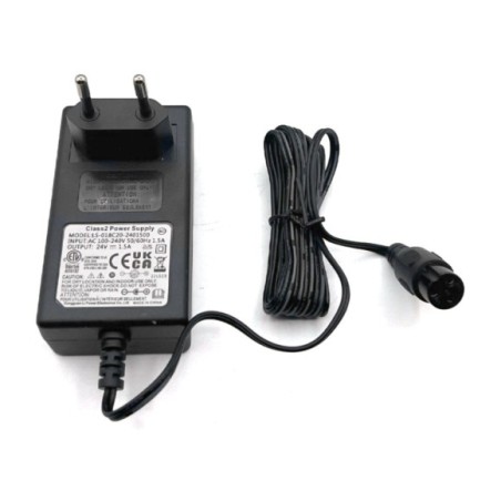 Cargador batería hembra 24v 1.5 ah minicross - Roanracing.com