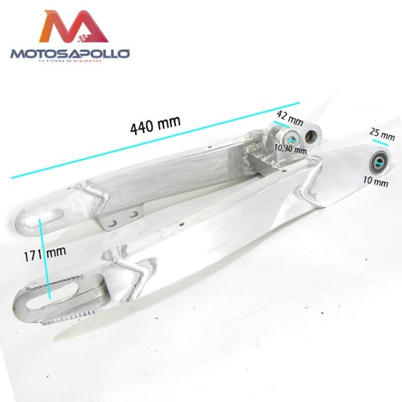 Basculante aluminio 440mm - Roanracing.com