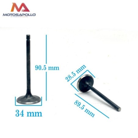 Juego valvulas 250cc agua - Roanracing.com