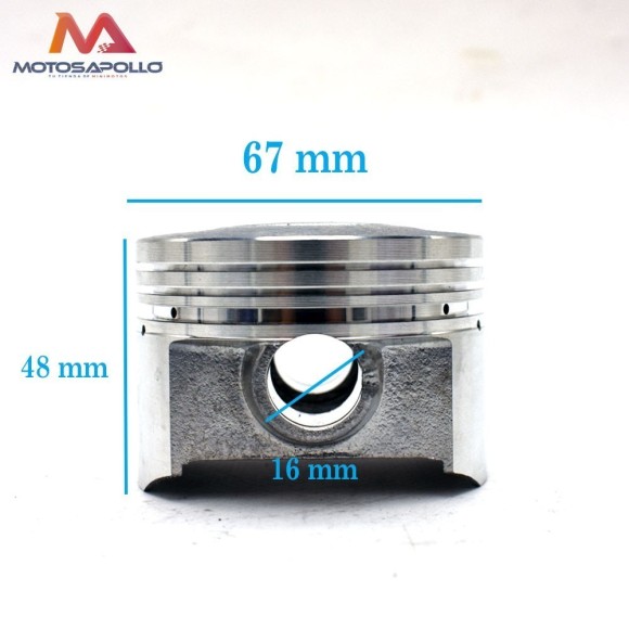 Piston pit bike 67X48mm 250cc ZS - Roanracing.com