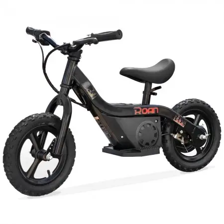 Bicicleta eléctrica niño infantil sin pedales 12" ROAN BE12 100W 2ah - Roanracing.com