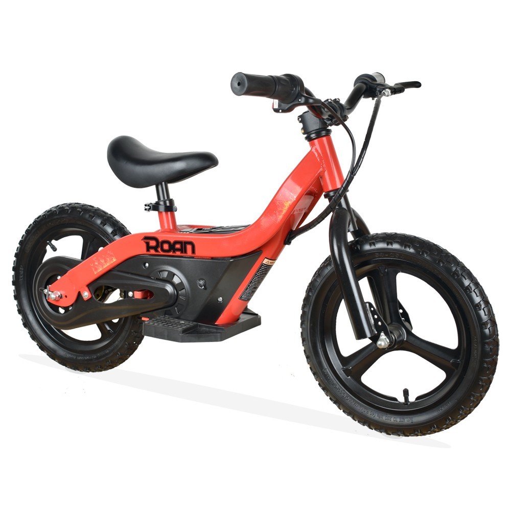 Bicicleta eléctrica sin pedales niños 14" ROAN BE14 100W 4ah - roanracing.com
