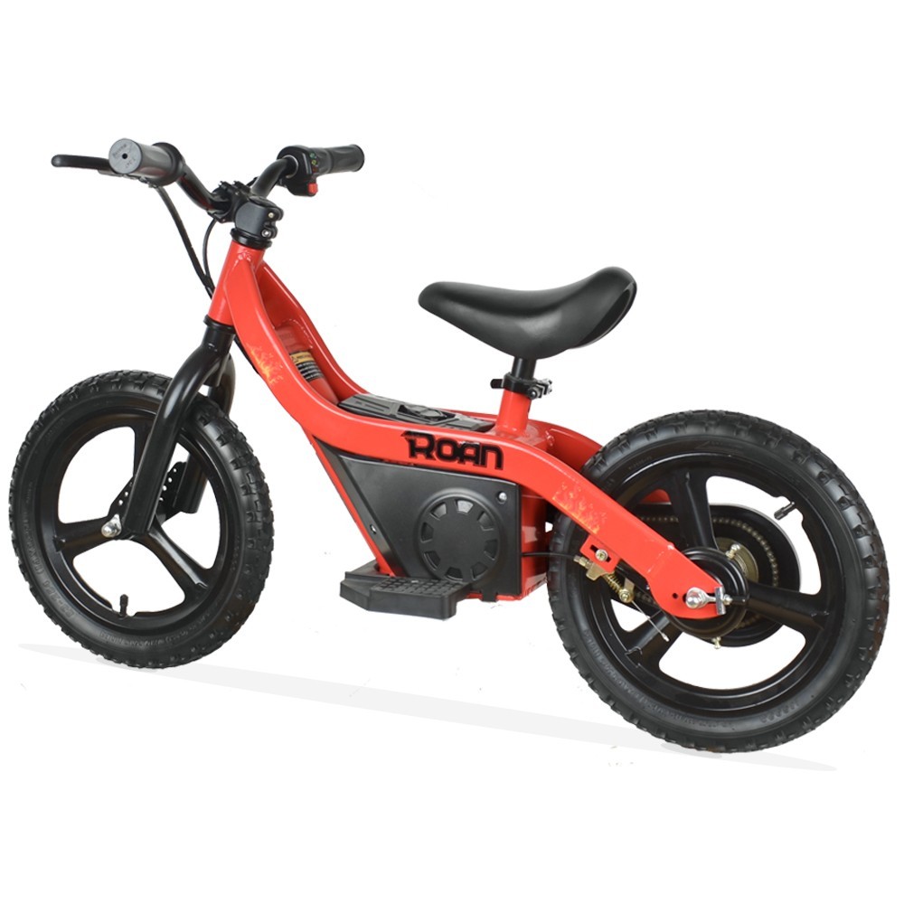 Bicicleta eléctrica sin pedales niños 14" ROAN BE14 100W 4ah - roanracing.com