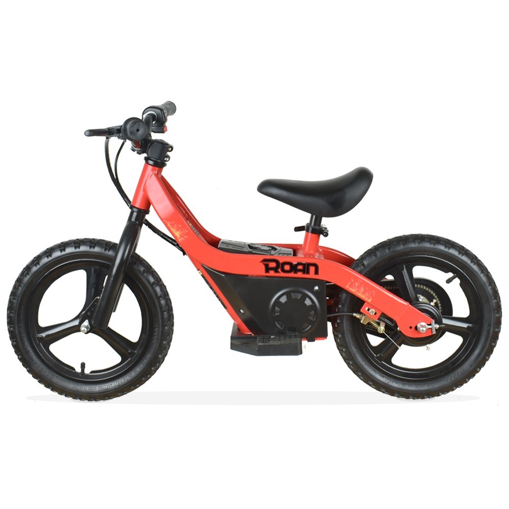 Bicicleta eléctrica sin pedales niños 14" ROAN BE14 100W 4ah - roanracing.com