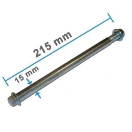 Eje rueda 215 x 15mm - 1