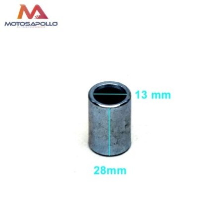 Casquillo 13mm x 28mm eje rueda - Roanracing.com 2