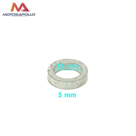 Casquillo 15mm eje rueda pit bike - Roanracing.com