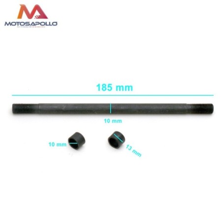 Eje rueda delantera minimoto - Roanracing.com