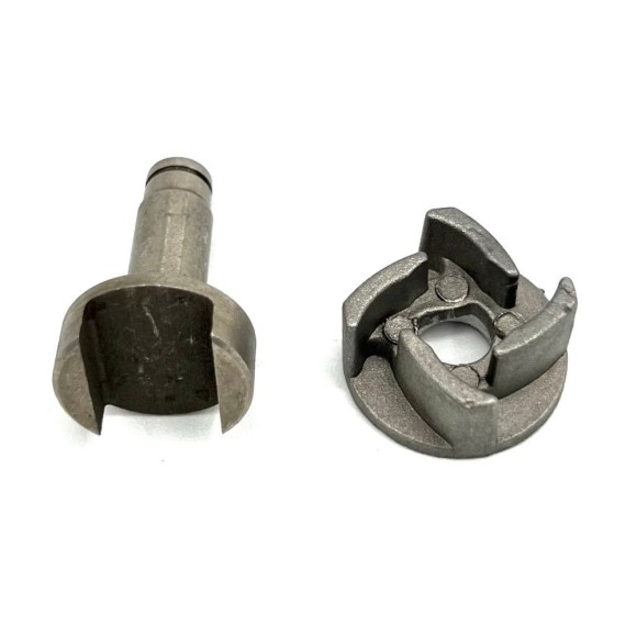 EJE DE BOMBA+HELICE AGUA R50