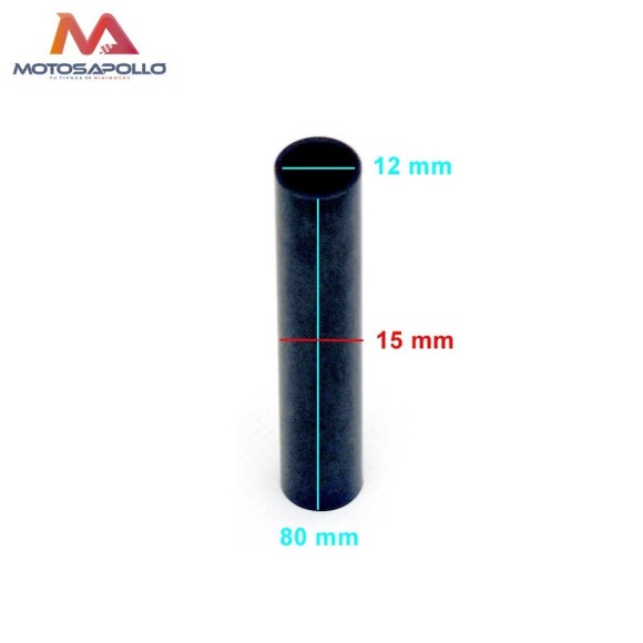 Casquillo exterior 12Ø eje rueda 10 pulgadas - 2