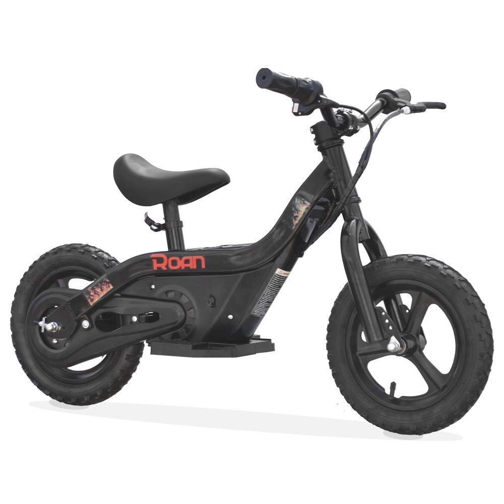 Bicicleta eléctrica niño infantil sin pedales 12" ROAN BE12 100W 2ah - Roanracing.com