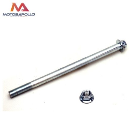 Eje 205 mm rueda delantera pit bike - Roanracing.com