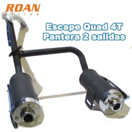 Escape quad 4T pantera doble