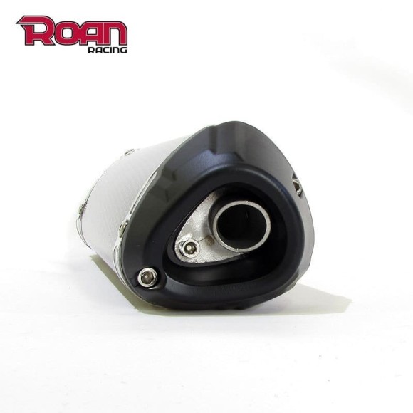 Silencioso Pit bike 38mm Carbono - Roanracing.com