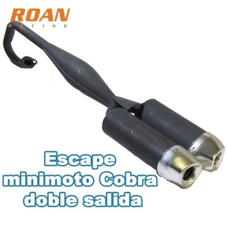 Escape minimoto Cobra doble