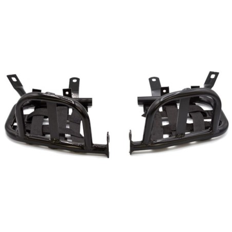 Juego reposapies de acero quad 4 tiempos