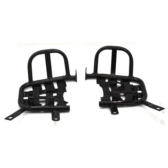 Juego reposapies de acero quad 4 tiempos