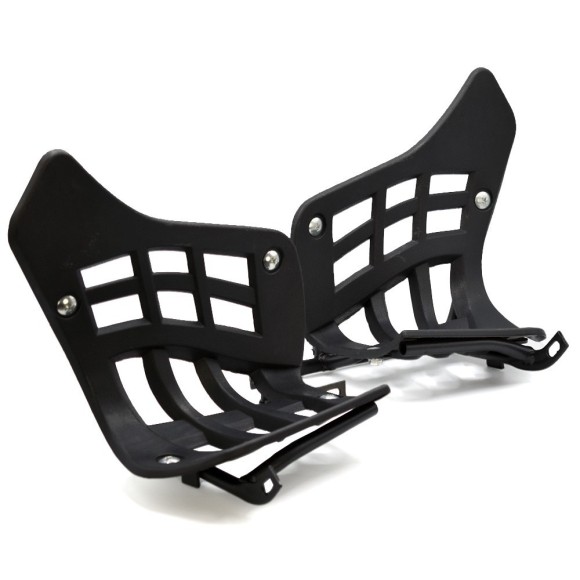 Juego soporte de pies quad con protector - Roanracing.com