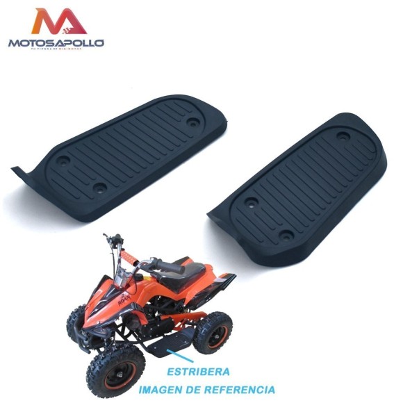 Juego reposapie mini quad Pantera/Rally Roanracing.com