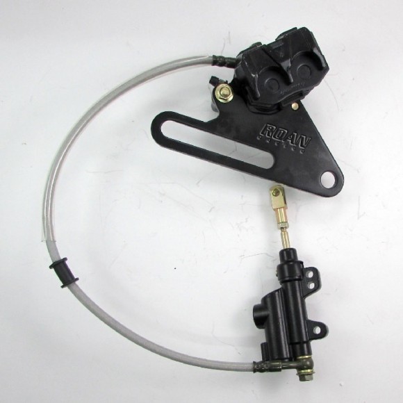Kit freno trasero pit bike con pistones grandes