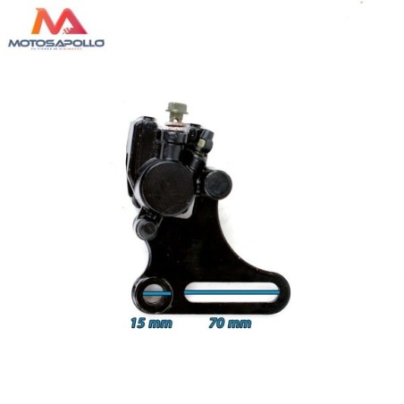 Pinza freno trasera hidráulica SDG pit bike racor 10 mm Roanracing.com