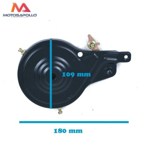 Zapatas y plato de freno tambor miniscooter