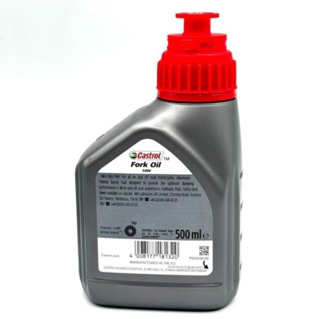 LIQUIDO HORQUILLA 10W CASTROL fork oil 0.5L
