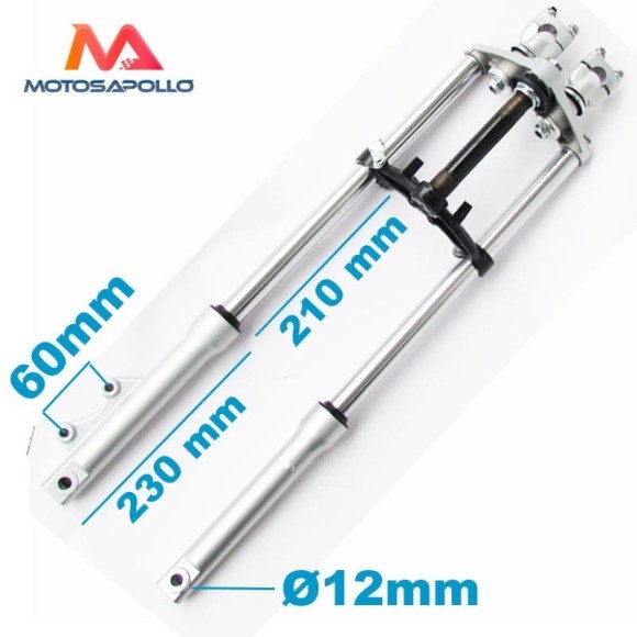 Horquilla completa convencional 630mm - Roanracing.com