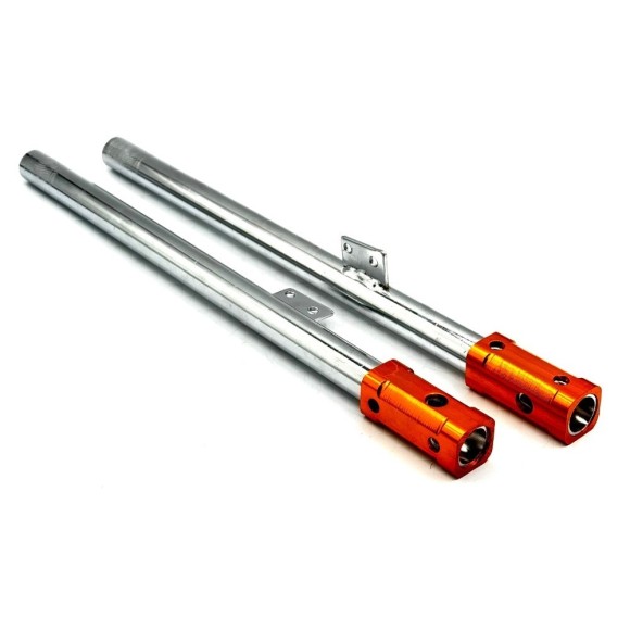 JUEGO HORQUILLA MINI MOTO con soporte