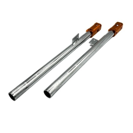 JUEGO HORQUILLA MINI MOTO con soporte