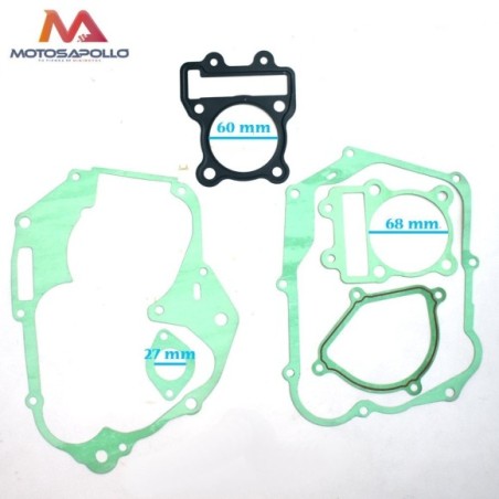 Kit junta motor 60mm 150/160CC Pit bike Roanracing.com