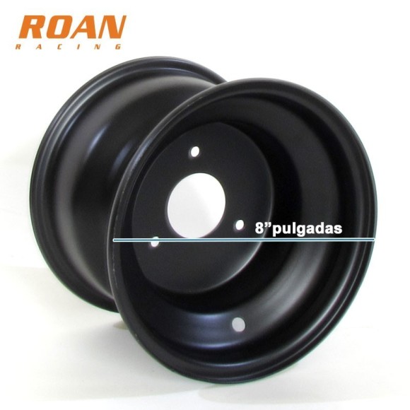 Llanta quad 8" trasera