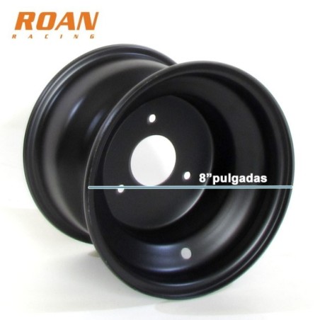 Llanta quad 8" trasera