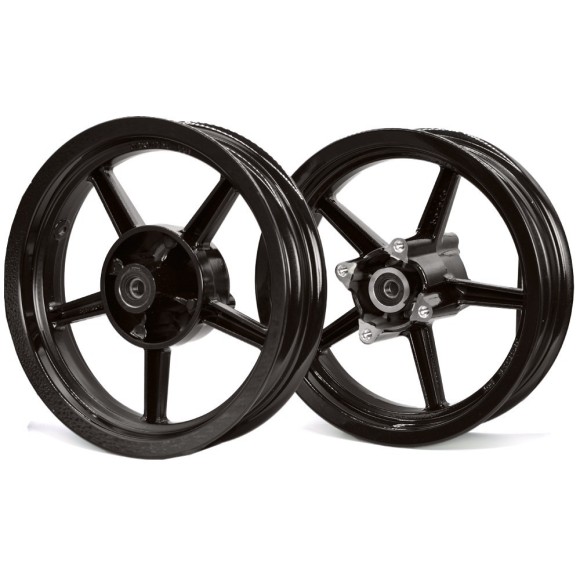 Llantas pitbike supermotard 12" 5 radios - 3