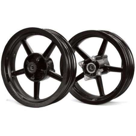 Llantas pitbike supermotard 12" 5 radios - 3