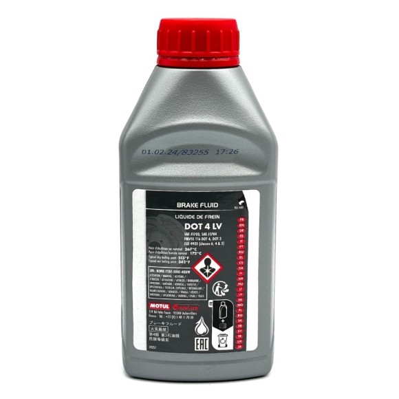 Líquido de Frenos Motul DOT-4 LV 500ml - Alto Rendimiento y Seguridad Garantizada